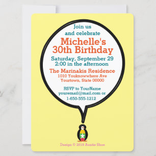 Birma Myanmar pratende mevrouw pinguïn gepersonali Kaart