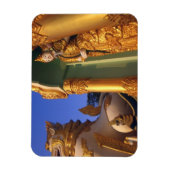 Birma (Myanmar), Rangoon (Yangon) Tempel Magneet (Verticaal)