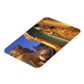 Birma (Myanmar), Rangoon (Yangon) Tempel Magneet (Linkerzijde)