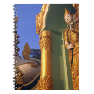 Birma (Myanmar), Rangoon (Yangon) Tempel Notitieboek