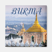 Birma Panorama Magnet (Voorkant)