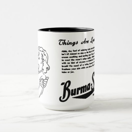 Birma Shave Adoring Eyes Mok (Midden)