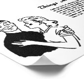 Birma Shave Adoring Eyes Poster (Hoek)