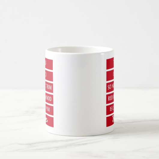 Birma-Shave Jingle 1 Coffee Mok (Center)