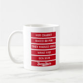 Birma-Shave Jingle 2 Coffee Mok (Links)