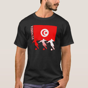 Birma Tunesië Donkere T-shirts