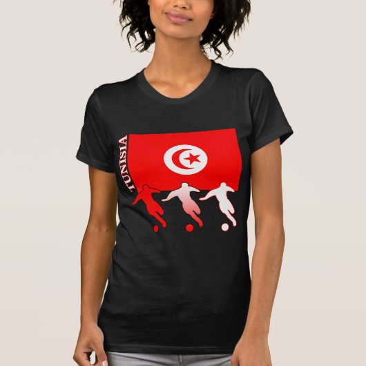 Birma Tunesië Donkere T-shirts (Voorkant)