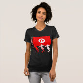 Birma Tunesië Donkere T-shirts (Voorkant volledig)