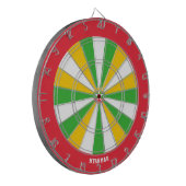 Birma Vlag Patriot's Bullseye Dartbord (Voorkant Links)