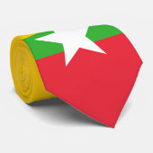 Birma vlag stropdas (Opgerold)