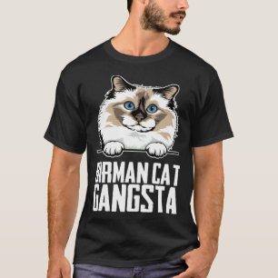 Birmaanse kat  Birmaans  Birmaanse moeder  4 T-shirt