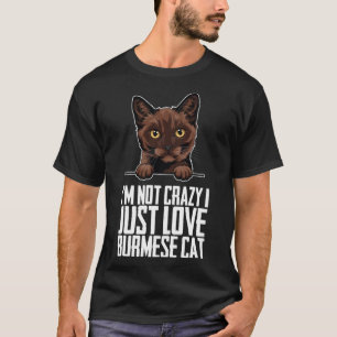 Birmaanse kat Birmaanse moeder T-shirt