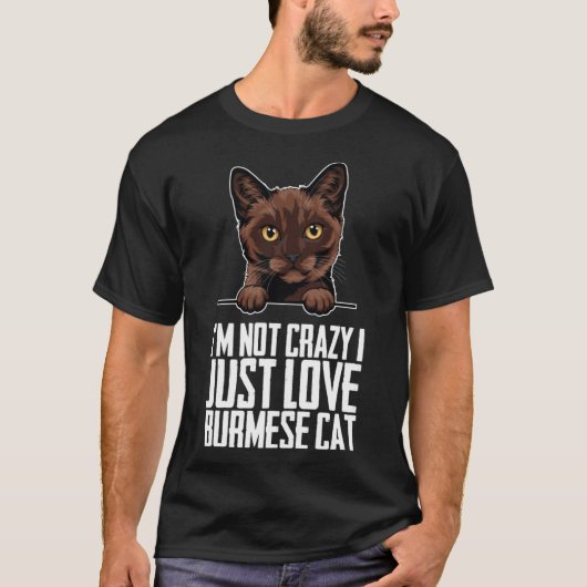Birmaanse kat Birmaanse moeder T-shirt (Voorkant)