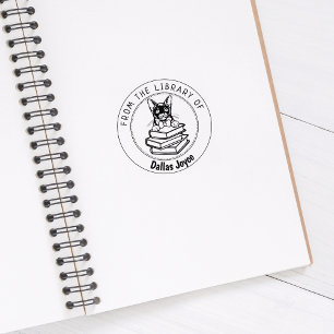 Birmaanse kat, boek uit de bibliotheek van rubberstempel