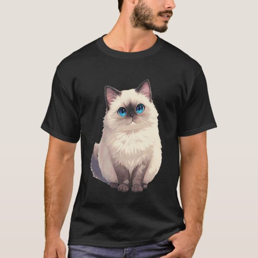 Birmaanse katten Birmaanse kat T-shirt (Voorkant)