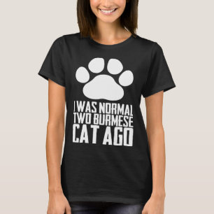 Birmaanse kitten t-shirt