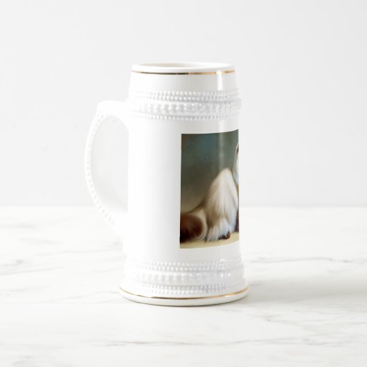 Birman Cat Bierpul (Voorkant links)