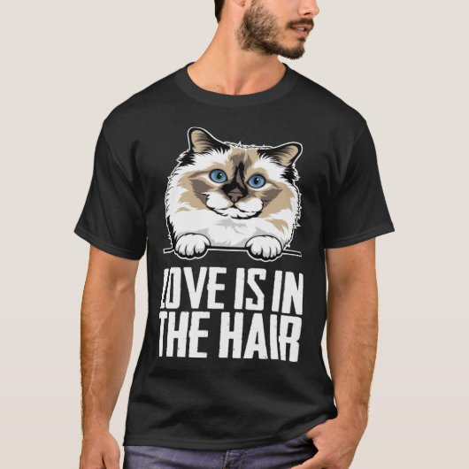 Birman cat Birman Birman mother 1 T-shirt (Voorkant)