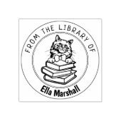 Birman Cat, boek uit de bibliotheek van Rubberstempel (Afrduk)