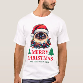 Birman Cat Christmas Pet Xmas T-shirt