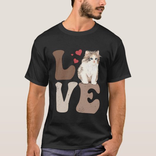 Birman Cat Love T-shirt (Voorkant)