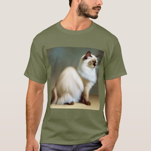 Birman Cat T-shirt (Voorkant)