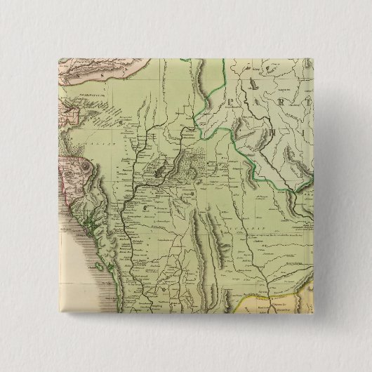 Birman Empire Vierkante Button 5,1 Cm (Voorkant)