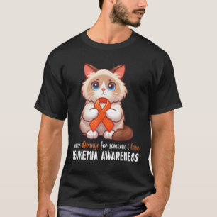 Birman Ik Draag Oranje Voor Iemand Die Ik Lief Heb T-shirt