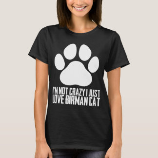 Birman kat Birman kitten Birman moeder T-shirt