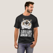 Birman kat Birman kitten T-shirt (Voorkant volledig)