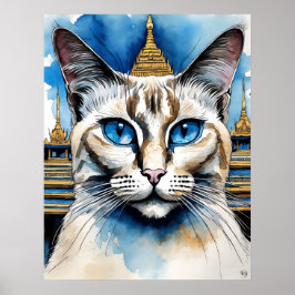 Birman Kat - Kat Art Print