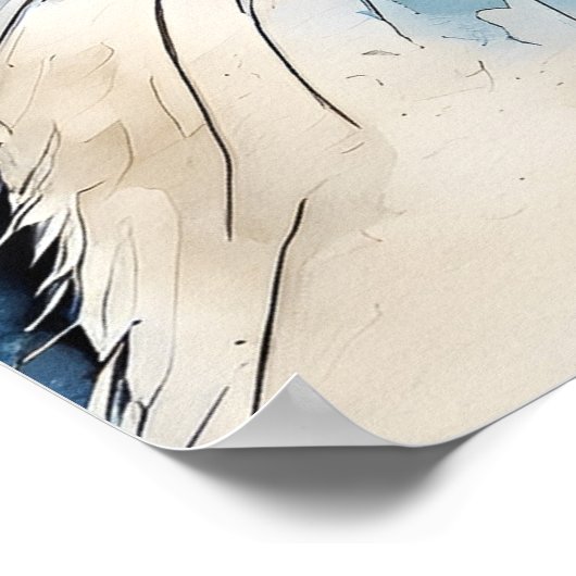 Birman Kat - Kat Art Print (Hoek)