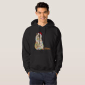 Birman Kat Kerstverlichting Kerstmis Kat Liefhebbe Hoodie (Voorkant volledig)