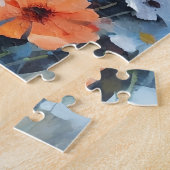 Birman Kat kleurrijke waterverf kunstwerk Legpuzzel (Zijkant)