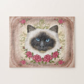 Birman kat Rozen legpuzzel (Horizontaal)