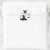  Birman Kitty Cat  Sticker (Tas)