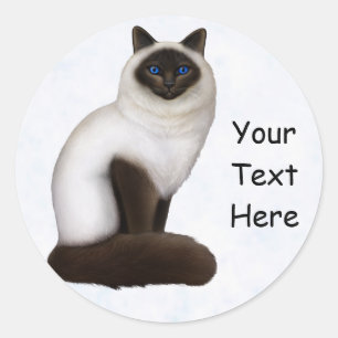 Birman Kitty Cat Sticker