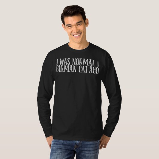 Birman mother Birman dads Birman T-shirt (Voorkant volledig)