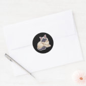 Birman Ronde Sticker (Envelop)