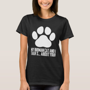 Birmans  Birmese kat  Birmese moeder T-shirt