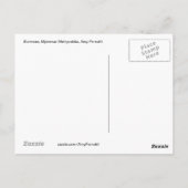 Birmees, Myanmar Matryoshka Briefkaart (Achterkant)