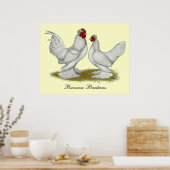 Birmese bantams poster (Keuken)