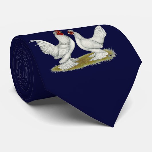 Birmese bantams stropdas (Opgerold)