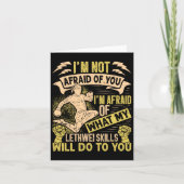 Birmese Bokser Lethwei Instructor Training Myanmar Kaart (Voorkant)