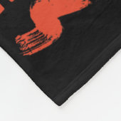 Birmese Boxing Headbutt Lethwei Training Art of 9 Fleece Deken (Hoek)
