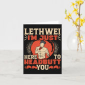 Birmese Boxing Headbutt Lethwei Training Art of 9 Kaart (Gele Bloem)