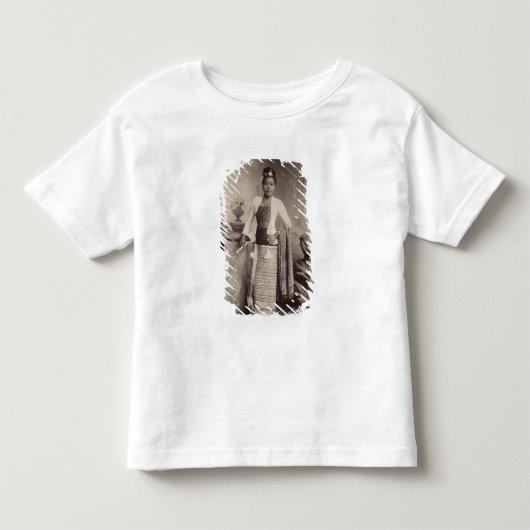 Birmese dame kinder shirts (Voorkant)