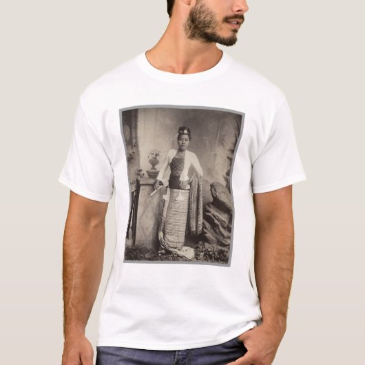 Birmese dame t-shirt (Voorkant)