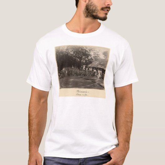 Birmese dansers vieren het Birma T-shirt (Voorkant)