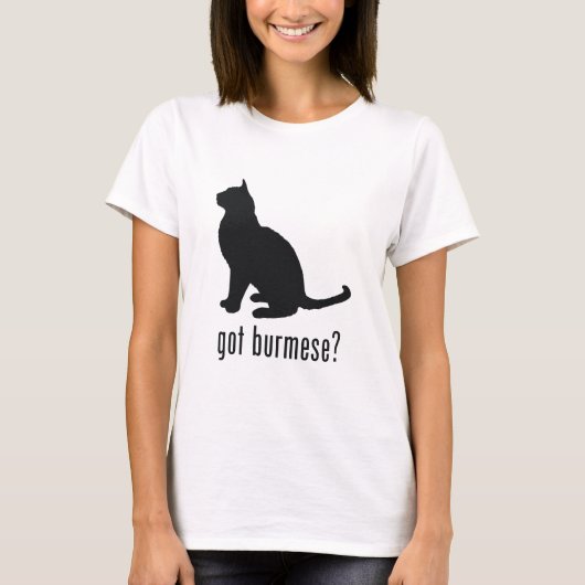 Birmese kat t-shirt (Voorkant)
